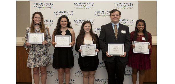 Community Foundation Announces Student of the Year; Awards More Than $130,000 in Scholarships