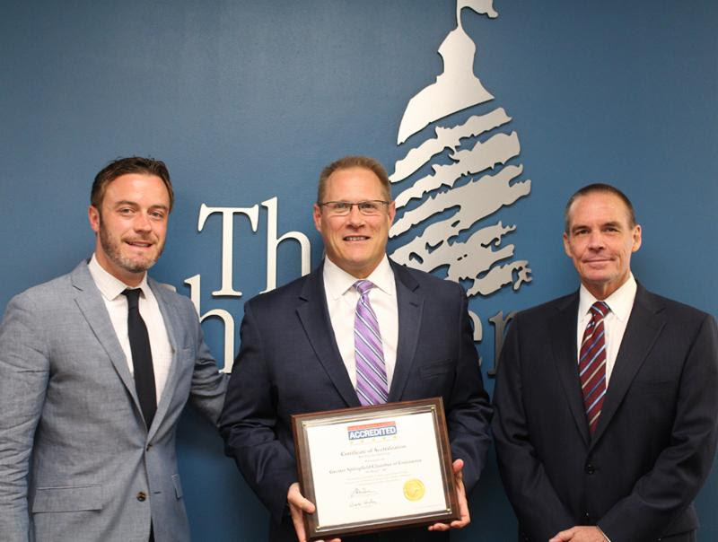 The Greater Springfield Chamber of Commerce Awarded 5-Star Accreditation by the U.S. Chamber of Commerce