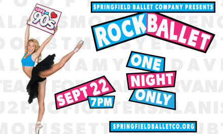 Rockballet – Springfield Ballet Company September 22nd, 2018 at Sangamon Auditorium