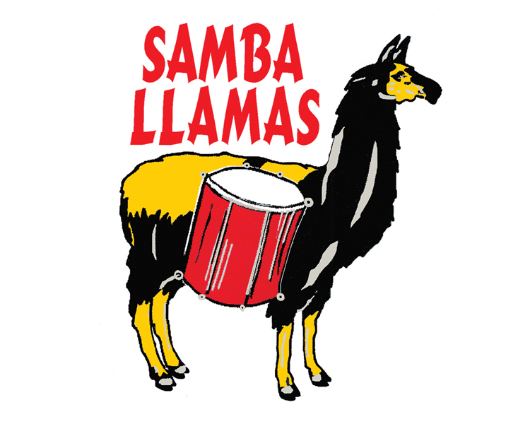 The Samba Llamas – November 1st at Hoogland