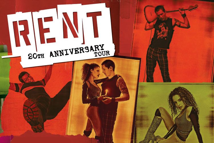 RENT 20th Anniversary Tour at Sangamon Auditorium Wednesday, January 30th, 2019 at 7:30pm