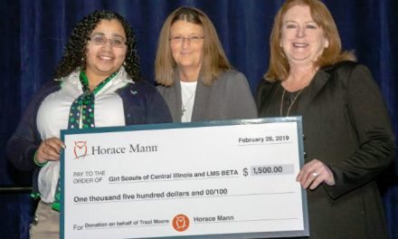 Traci Moore Named Horace Mann Community Spirit Recipient