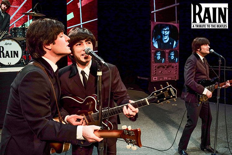 Rain: A Tribute to the Beatles at Sangamon Auditorium March 19th, 2019 at 7:30pm
