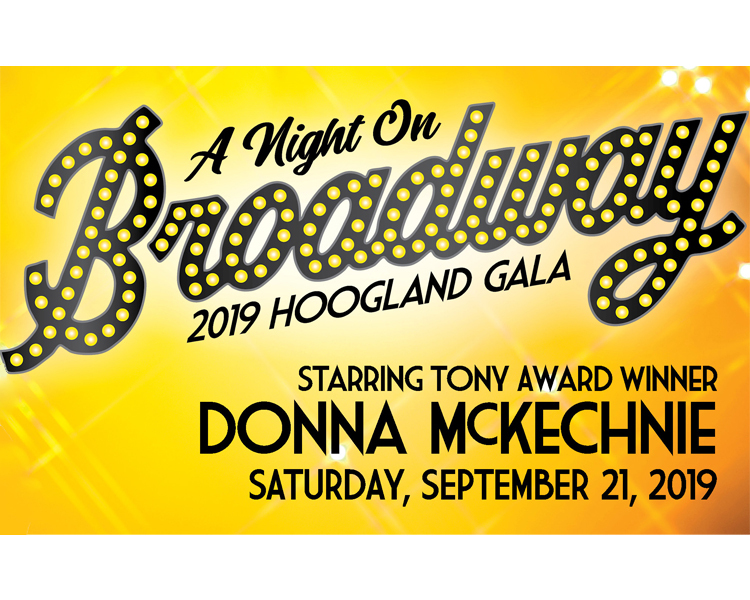 A Night On Broadway” Gala Starring Donna McKechnie September 21st, 2019 at Hoogland