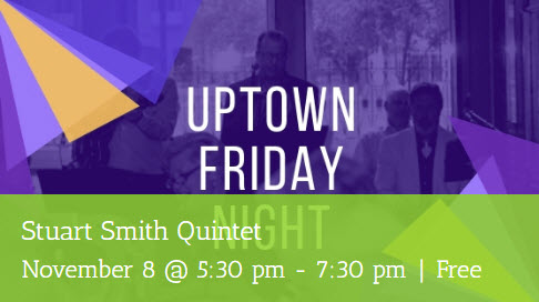 Stuart Smith Quintet Uptown Friday Night at Robbie’s Restaurant November 8, 2019
