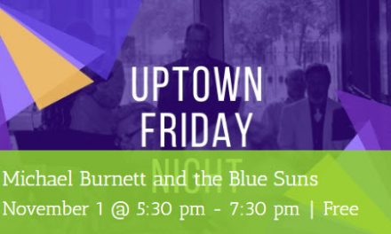 Michael Burnett and the Blue Suns Uptown Friday Night at Robbie’s Restaurant November 1, 2019