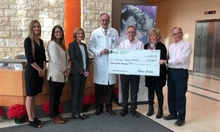 Springfield Plastics, Inc. Presented Simmons Cancer Institute with $73,000