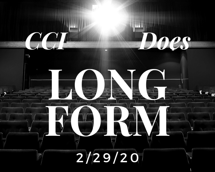 CCI Does Long Form February 29th, 2020 at Hoogland