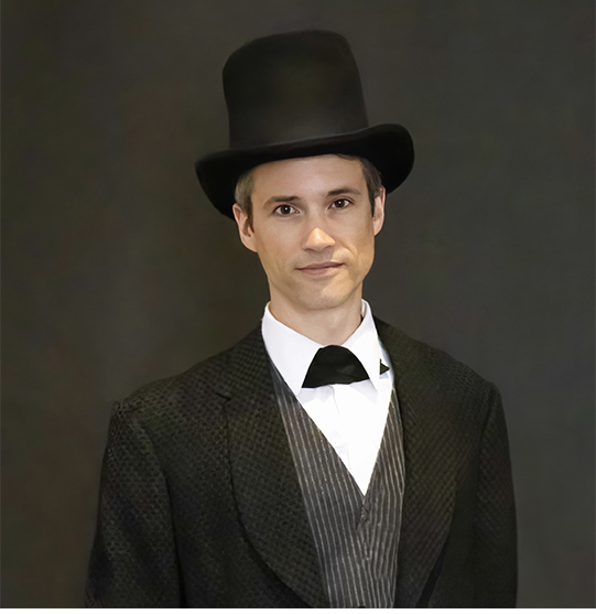 Matthew Patrick Davis stars as Abraham Lincoln in the new musical, The Lincolns of Springfield