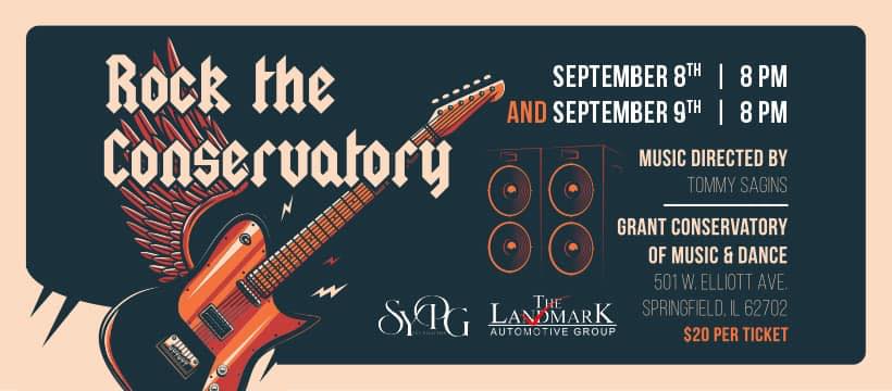 SYPG Foundation’s Rock the Conservatory September 8 & 9