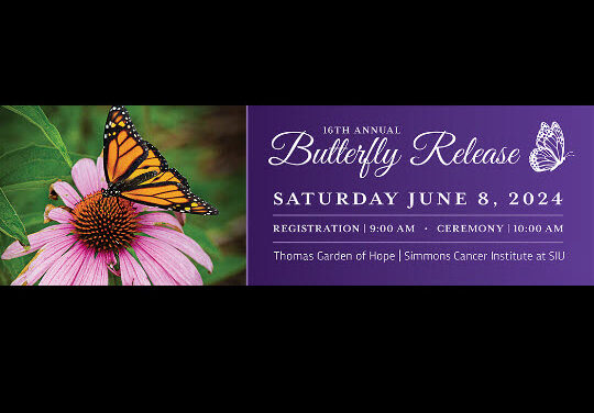 SIU Medicine will host its 16th Annual Butterfly Release