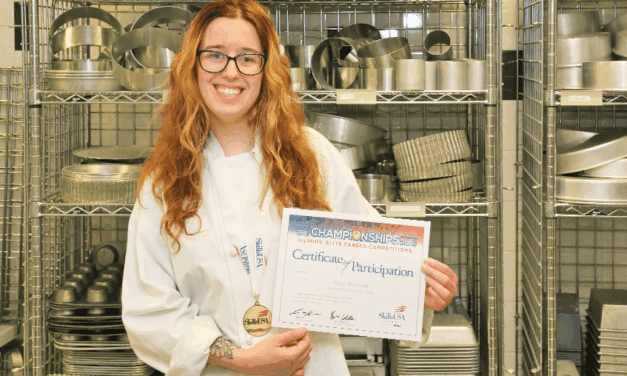 LLCC student Mary Wichman wins gold at Illinois SkillsUSA Competition